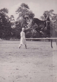 Her father Lubomír Studený, 1930s