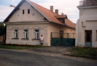 House no. 15 in Neratov when taken over after restitution, May 1992.
