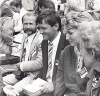 Jiří Spáčilík at the 1st Congress of Jehovah's Witnesses in Poland