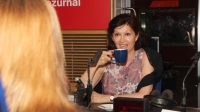 Eliška Krausová in Czech Radio, Prague, 2014