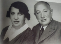 Grandparents of the witness, Marie (née Reichová) and Emil Fiala in Kolín