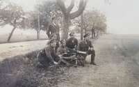 Czechoslovak legionaries, Bedřich Šulc in the lower row first from the left