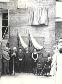 Unveiling of the memorial plaque of Václav Špála, Prague 6		
