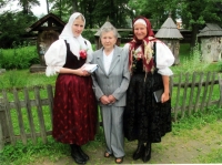 Pilgrimage to St. Anne, Rožnov pod Radhoštěm, Jindřiška Koryčanská in the middle