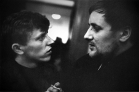 Václav with Bohuslav Ondráček, Alfa Theatre, Plzeň, 1964