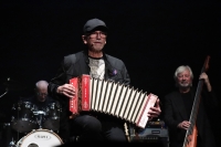 Jan Neckář at a Christmas concert in the Broadway theater in Prague, December 2022