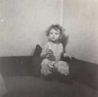 Jiri Löwy as a little red-haired boy