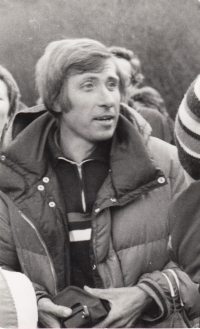 Detail from the return after the expedition to Northern Manasulu, Jan Štursa, 1979