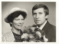 Wedding photograph (second marriage), 1986