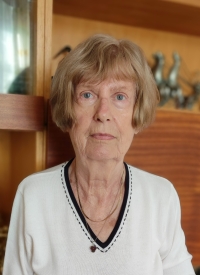 Erika Loudová in her apartment in Jablonec nad Nisou, June 2022