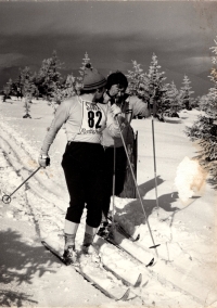 Stanislav Groh při závodu na 30 km v roce 1976