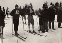 Stanislav Groh s číslem 178, pohár AZV Benecko, 17. února 1973