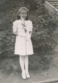 Hana Landová’s 1st Holy Communion