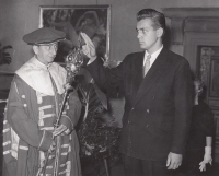 Graduation of Vladimír Kulhánek 