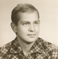 Vladimír Kulhánek in his youth