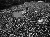 Protest in Yerevan, 1988, Photo by Zaven Khachikyan