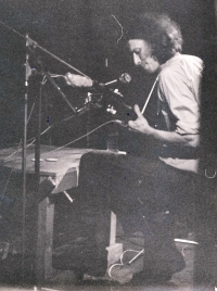 Oldřich Janota, Jiskra Olomouc cinema, October 1980, photo by Jakub Noha