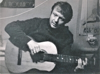 Vladimír Merta, Jiskra Olomouc cinema, October 1980, photo by Jakub Noha