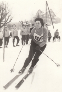 Ludmila Klinkovská, Špindlerův Mlýn, 1962