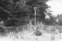 The final camp of Mladá Boleslav’s First Scout Club prior to the ban on Junák in Krčkovice