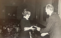 Graduation at AMU, 1972