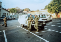 Command headquarters in Zagreb, 1992