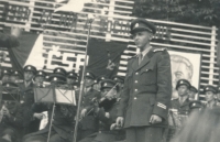 Jiří Berger, Military Technical Academy, Brno, 1954