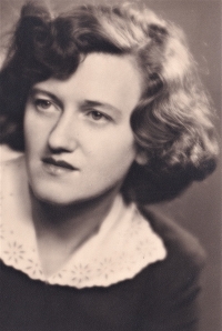 Milada Ambrožová in 1949