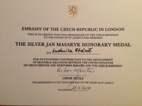 Jan Masaryk Award, 2017