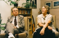 Visit of Slavoj Brichcín to the Sociotherapeutic Club in Kosmonosy