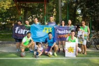 A football tournament in Lviv, 2018

