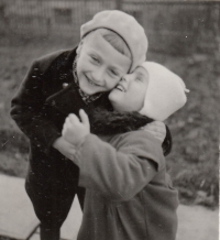 Ctirad and Blanka, Medlík siblings, ca. 1934