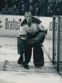 Vladimír Nadrchal at the beginning of the 1970s in the jersey of ZKL Brno