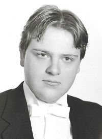 Martin Šmíd at the time of graduation, 1988