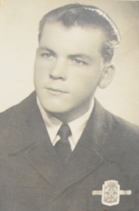 Dominik Paulovič in his first year of teaching in Kladno, 1951