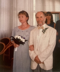 Wedding of Julie and Antonín Vojtek in 2000 in Breclav