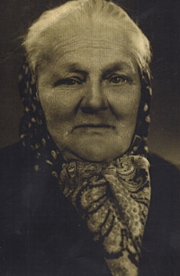 Mother of Josef Roubíček's mother, after WWII