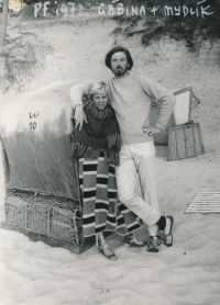 Gábina Zoubková a Miroslav Krůta, 1972