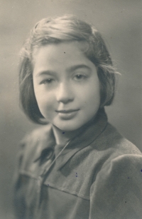 Marta Klicperová Neužilová in 1942, when she was arrested by the Gestapo