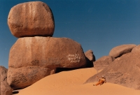 In the Nubian desert in Sudan