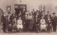 Svatba rodičů, Terezie a Kajetán Sulzerovi, 1926