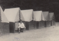 Zdeněk Švajda in Jelenovská, 1950s