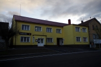 Pub in Radošovice, originally the property of the Guts family, now with an extension from the 1970s