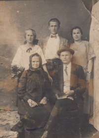 The family of witness's mother Anna Švajdová