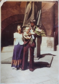 Pavla Erbanová at graduation, 1970s