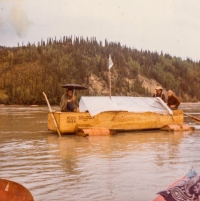 Plavidlem po Yukonu, Kanada, 1973