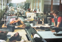 Vlašim, after 1992: sewing workshop of the Schiller company