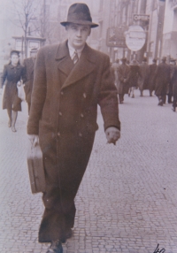 Josef Hornický's father before the nationalization of the family property
