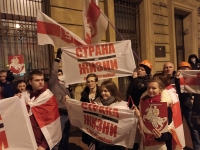 Demonstration in St. Petersburg