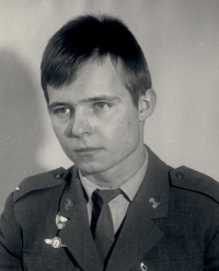 Josef Tkáč v době vojenské služby (1972–1974)